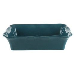 Pioneer Woman ~ Solid Green ~ 9.5&quot; x 14&quot; ~ Rectangular Baking Dish ~ Sto... - $44.88