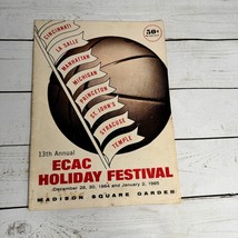 VTG 13th Annual ECAC Holiday Festival Basketball Tournament Madison Sq. ... - €14,93 EUR