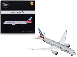 Boeing 787-8 Commercial Aircraft with Flaps Down &quot;American Airlines&quot; Gray with T - £149.44 GBP