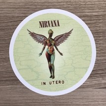 Nirvana In Utero 4&quot;&quot; Wide Vinyl Sticker New - £9.31 GBP