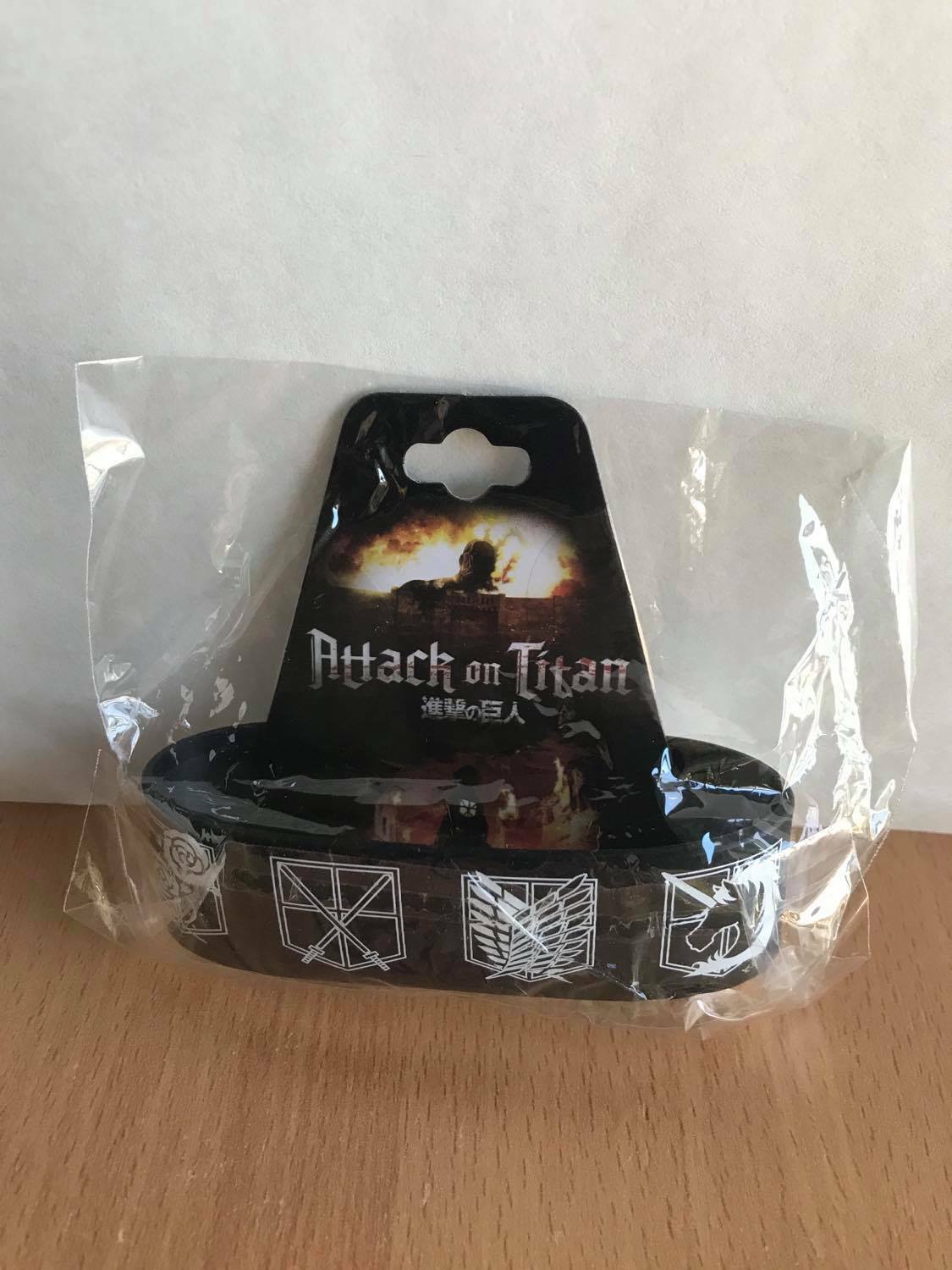 Attack on Titan: Symbols Wristband #54090 * NEW SEALED * - $9.99