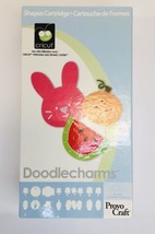 Cricut Cartridge Doodlecharms Provo Craft Font Cartridge Complete in Box - £10.36 GBP