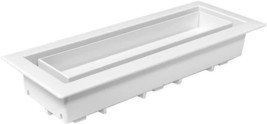 Aria Lite LITE4X10WHT Vent Cover 4x10 Top Mount (White Finish) - $36.00