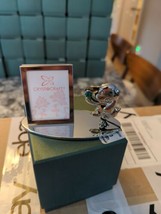 &quot;2021 Year of the Dog&quot; Chrome Plated Silver Puppy Picture Frame by Matashi - $9.90