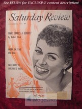 Saturday Review November 12 1955 Roberta Peters The Met Opera Delbert Clark - £6.79 GBP