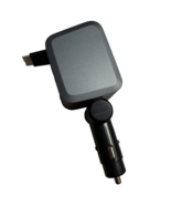 Retractable Car Charger 72W USB C Car Charger 4FT Retractable Cables 2 P... - $466.67 MXN