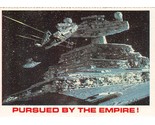 1980 Topps Star Wars Burger King Pursued By The Empire! Millennium Falcon D - $0.89