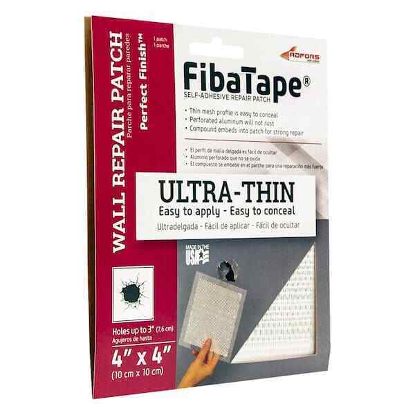 Wall Repair Patch FibaTape ultra thin 4*4 Self-Adhesive  new