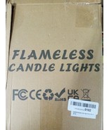 Hanzim Flameless LED Candle Lights 24 Hour Timer 9 Candles 679ep - $33.80 CAD