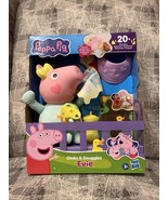 Peppa Pig Oinks &amp; Snuggles Evie Interactive Plush Doll 20+ Sounds Ages 3... - $701.60 MXN