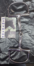 English Saddle 5&quot; Average Horse Size Jointed D Ring Snaffle Bit Stainles... - $25.80
