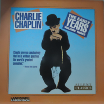Charlie Chaplin The Early Years Volume Three Laserdisc Movie Silent Classics - £11.71 GBP