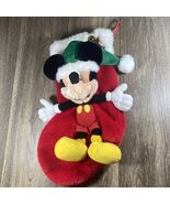 Disney Mickey Mouse Plush Christmas Holiday Stocking - $18.99