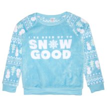 Evy of California Awake Big Girls Snow Good Plush Sweatshirt, Size XL - £18.33 GBP