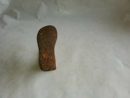 Antique Toddler Cast Iron Lamac Process 4E R Cobbler&#39;s Shoe Form Tool  E... - $29.99