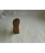Antique Toddler Cast Iron Lamac Process 4E R Cobbler&#39;s Shoe Form Tool  E... - £23.59 GBP