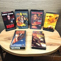 Lot of 6 Classic Action Movies VHS Video Tapes Vintage Adventure Hero Films - $264.81 MXN
