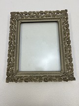 Vintage Ornate Metal Picture Frame Gold Lattice Filigree Hollywood Regency 8x10 - £23.97 GBP