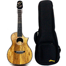 High quality 26&#39;&#39; Tenor cutaway all solid mango wood ukulele uke with Gig Bag - £156.60 GBP