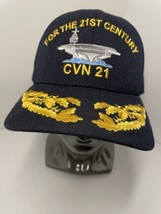 Vintage USS ENTERPRISE CVN-21 NAVY SHIP HAT Cap Made in USA The Corps - £14.34 GBP