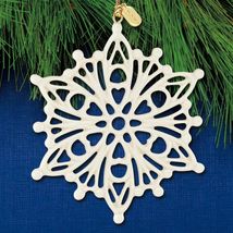 Lenox 2020 Snow Fantasies Snowflake Ornament Annual Christmas Porcelain NEW - £13.37 GBP