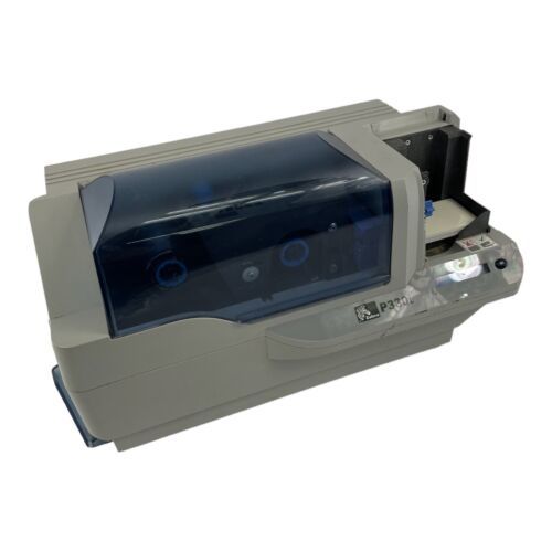 Zebra P330i Network USB ID Card Printer RFID & Magstripe Encoder w/ New