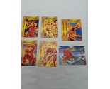 Lot Of (7) Marvel Overpower Human Torch Trading Cards - £14.02 GBP