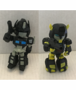Transformers Blackout Variant Optimus Prime &amp; Bumblebee Squeezelings - $230.79 MXN