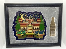 Coca-Cola Limited Edition 50s Diner 9 Piece Puzzle Pin Set Framed 379/1000 - $140.24