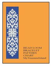 Bead Loom Vintage Motif 12 Multi-Color Bracelet Patterns PDF BP_120 - £3.19 GBP