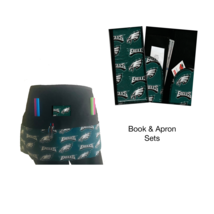 NFL Philadelphia Eagles Server Book and Apron Set  - £31.52 GBP