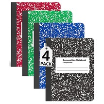 Composition Notebooks College Ruled, Composition Book, College Ruled Composition - £25.16 GBP