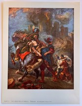 The Abduction of Rebecca DELACROIX Plate 72 Metropolitan Seminars 9x13 in. - £15.56 GBP