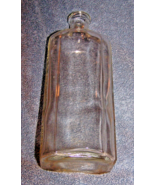 Antique 8-inch Tall Henry K. Wampole &amp; Co. Clear Medicine Bottle-Lot 8 - £13.55 GBP