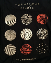Twenty one pilots men S t-shirt &quot;blurry face&quot;  100% cotton black short s... - $9.89