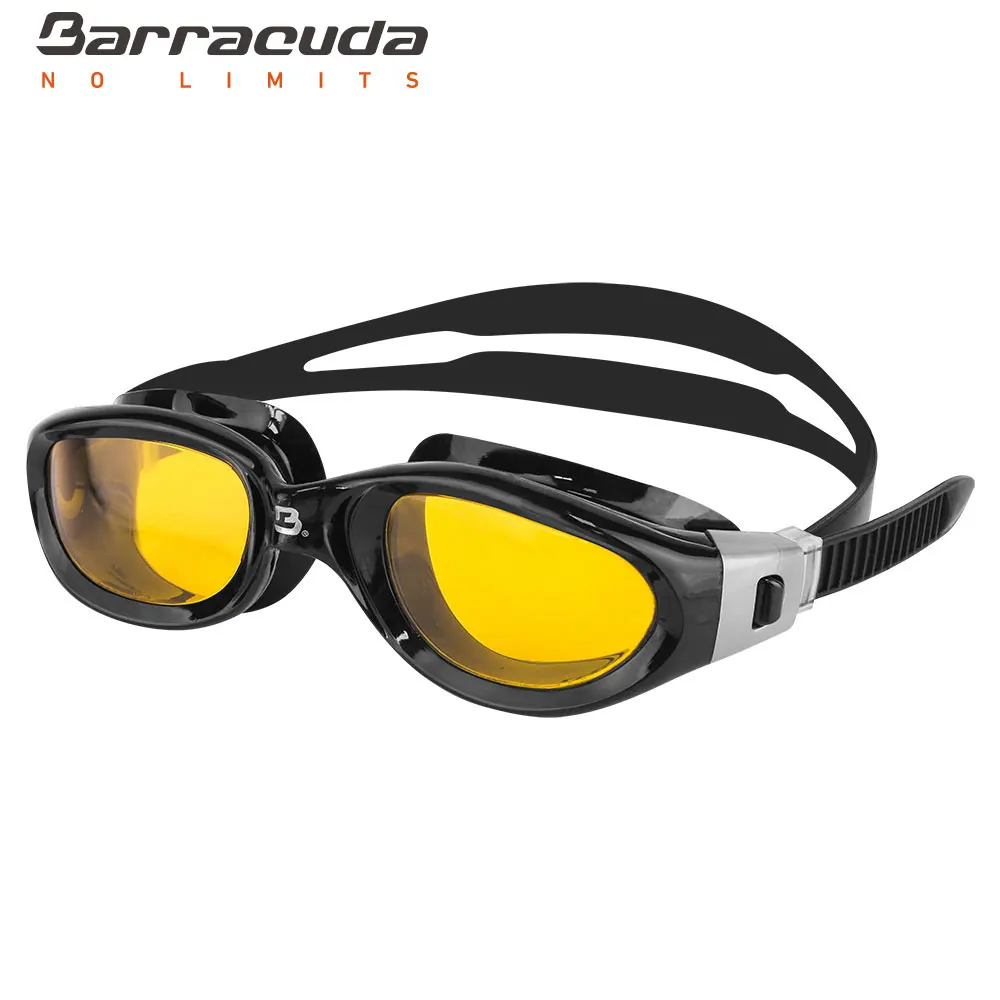 Sporting Barracuda Swimming Goggles Oversize Frame Triathlon Open Water Anti-Fog - £35.47 GBP