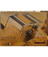 Marcato Atlas Pasta Maker Model 150 Deluxe Hand Crank Machine- Made In I... - $38.90