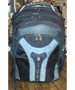 Wenger Swiss Gear Pegasus Laptop Notebook Tablet Backpack Bag Black Grey... - £38.21 GBP