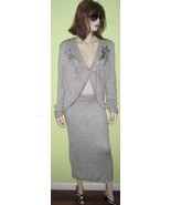 Vintage GRACE YOUNG Women&#39;s Ladies Floral Blouse Top Long Skirt Set Sz L... - $81.50 CAD
