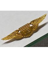 WWI-1930’s, U.S ARMY, AIR SERVICE AVIATOR, SWEETHEART WING, 1/20 12K GF,... - $185.96 CAD