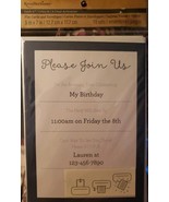 Recollections Craft It ~ 10 Flat Cards ~ Printable Invitations w/Envelopes  - $28.08 CAD