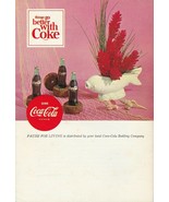 Pause for Living Summer 1966 Vintage Coca Cola Booklet Outdoor Hospitali... - £7.08 GBP