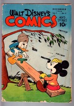Walt Disney&#39;s Comics And Stories #75-1947-DONALD DUCK-MICKEY MOUSE-C BARKS- G - £34.20 GBP