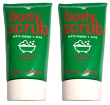 Bolero Body Scrub Watermelon &amp; Aloe 5fl oz. 147,8ml (Set of 2) - £14.87 GBP