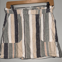 American Eagle Linen Blend Cargo Mini Skirt - $12.74