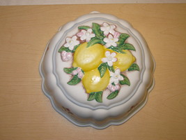 Vintage Franklin mint 1986 Le Cordon Bleu Lemons mold Farmhouse Country Kitchen - £47.95 GBP