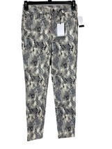 Sofia Jeans Womens Size 6 Rosa Hi Rise Curvy Ankle Skinny Fit Python Print - $17.99