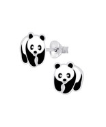 Panda Stud Earrings - £7.62 GBP