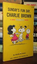 Schulz, Charles M. Sunday&#39;s Fun Day Charlie Brown Sundays 1st Edition 1st Print - $60.00