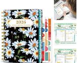 Elegant 2026 Planner: Daily, Weekly &amp; Monthly Spiral Notebook - C-White ... - $9.85